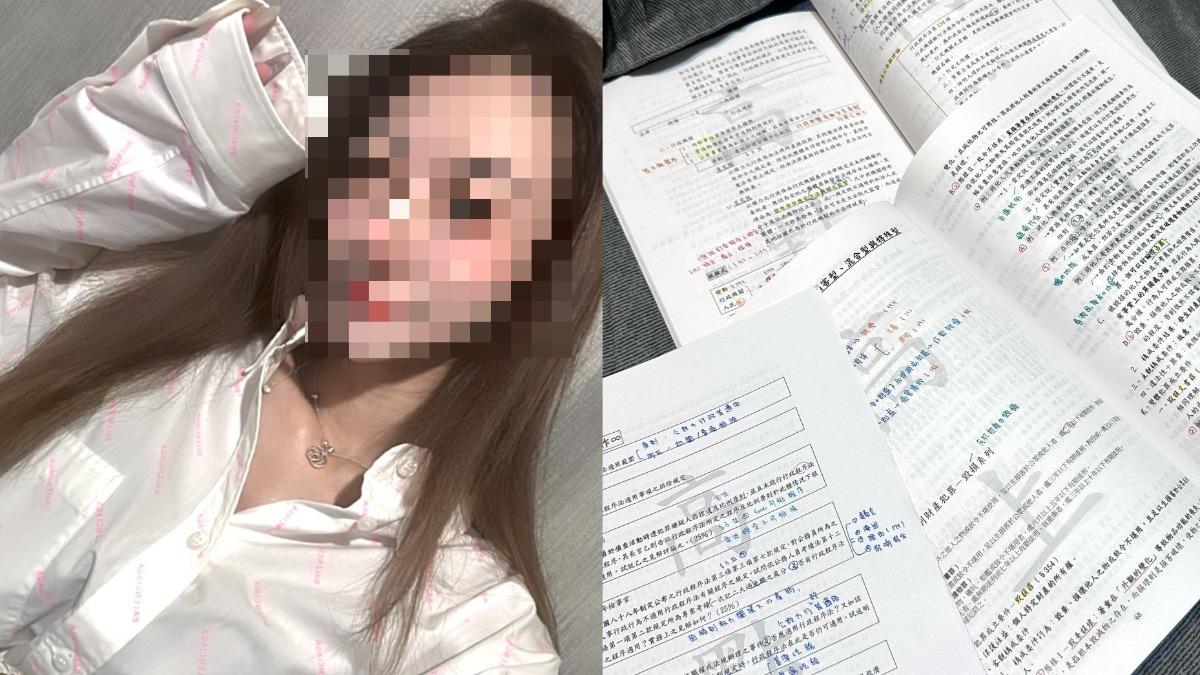 信義女公關「1原因」棄考書記官!曾曬精美筆記:超不喜歡夜店