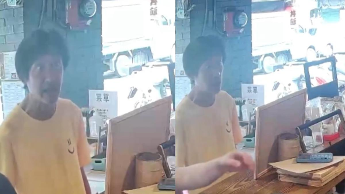 唐治平現身南港疑跟蹤大吼「來報警啊」　婦人嚇壞躲早餐店