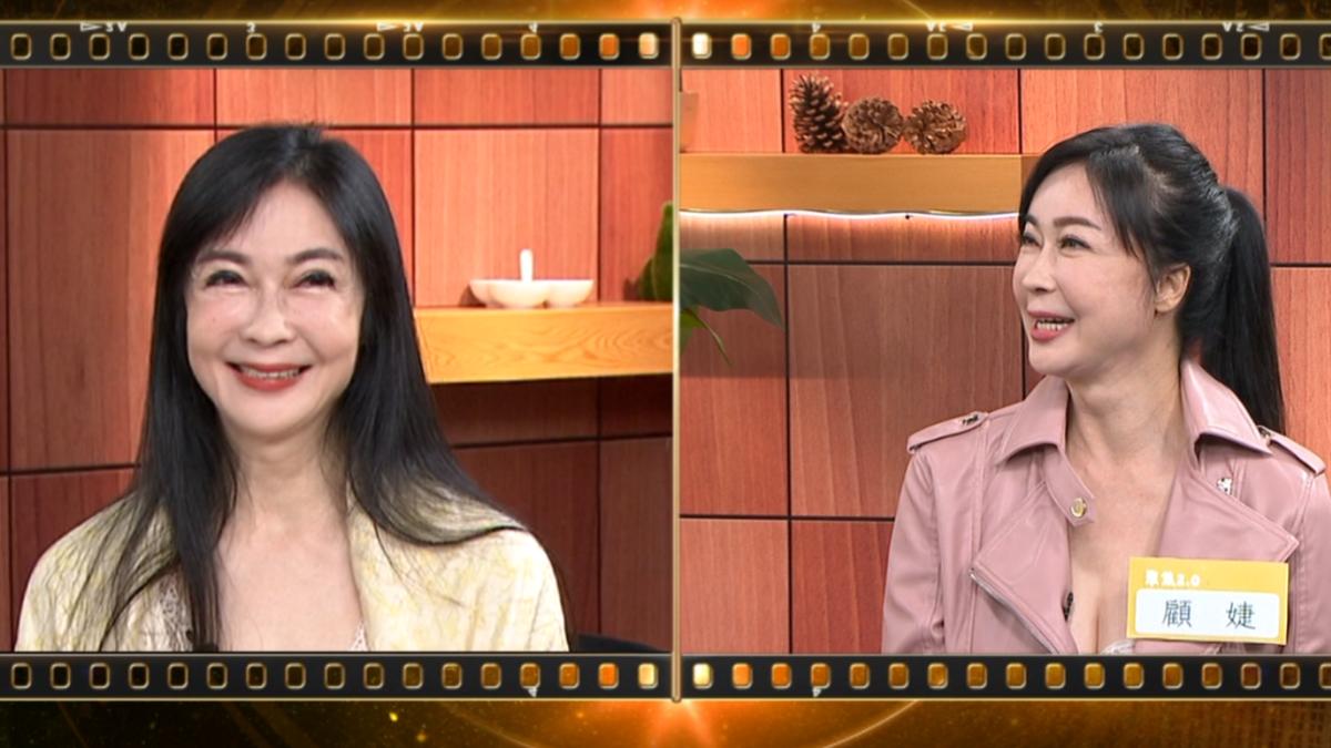 顧婕不滿意去年的自己（左圖）。（圖／年代提供）
