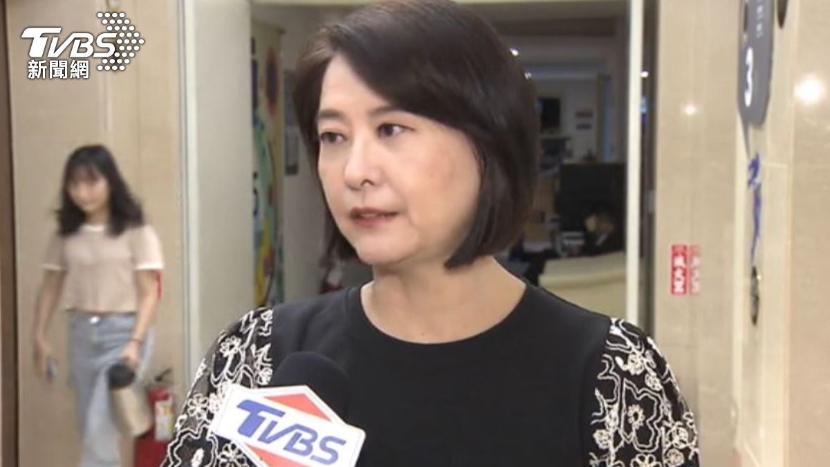 國民黨團書記長王鴻薇。(圖/TVBS)
