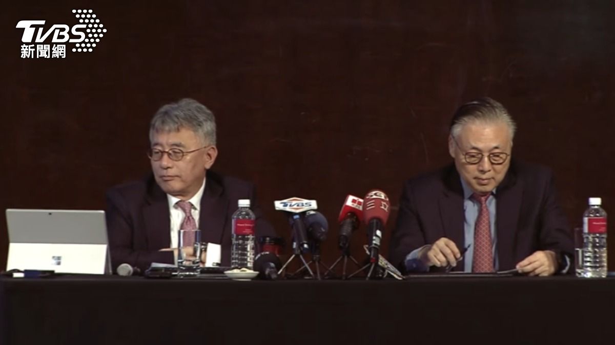 半導體封測大廠日月光實體法說會登場。(圖/TVBS