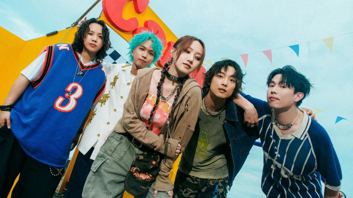粗大Band新歌〈無可救藥的浪漫〉，找來千禧電幻女神E1and合作。（圖／粗大Band）