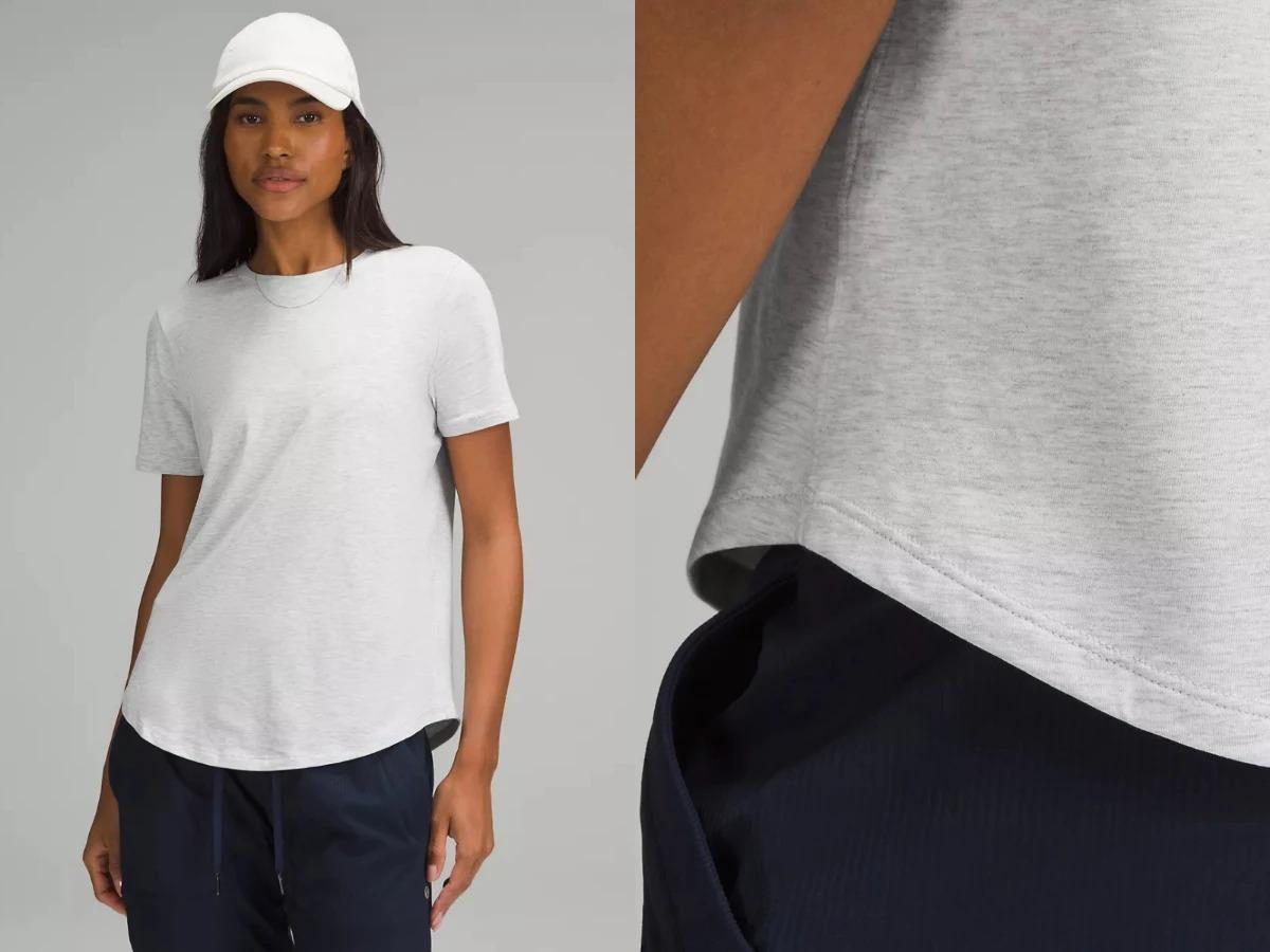 lululemon Love Curved-Hem Crewneck T-Shirt。（圖／lululemon提供）