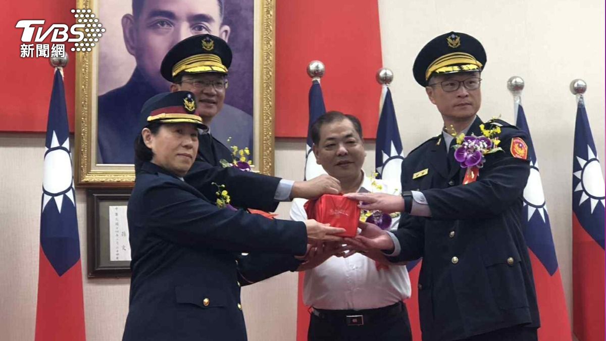 「破紀錄！全台最年輕警局長，過去打詐成績亮眼。（圖／新竹縣警察局提供）