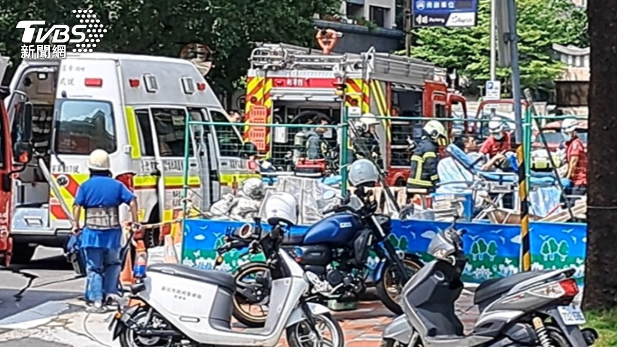 快訊/士商路工地不明氣體外洩 七名工人身體不適送醫