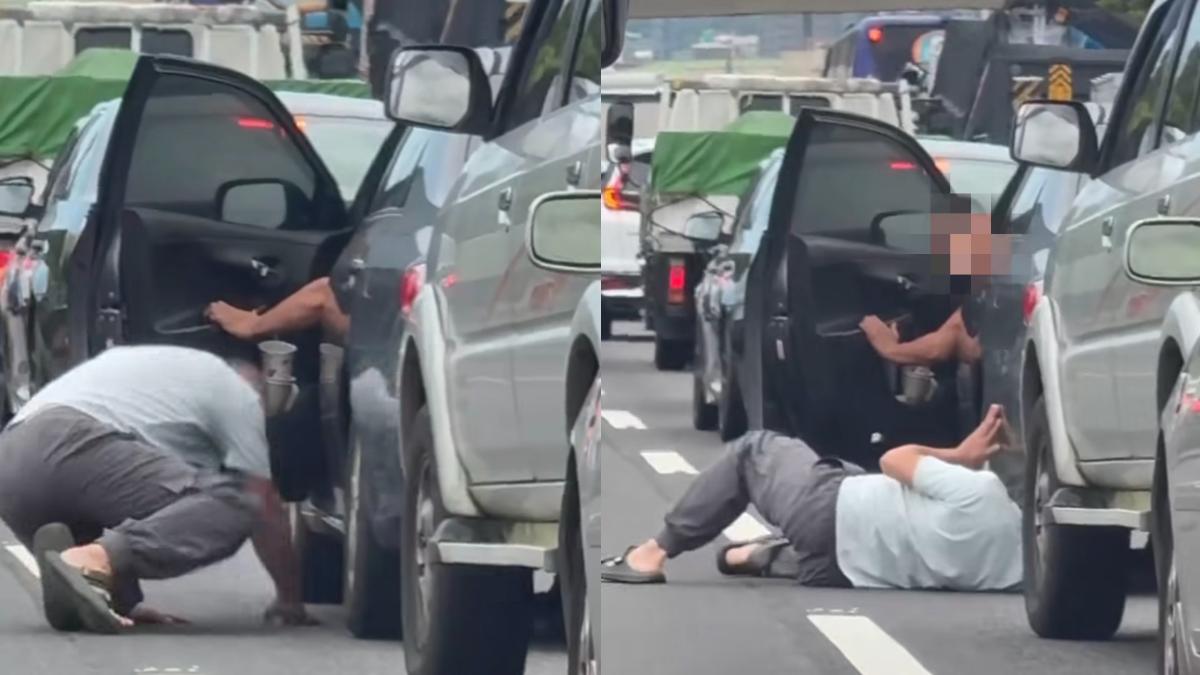 突對前車磕頭、鑽底盤!阿北詭異行徑滿頭問號 背後真相超暖