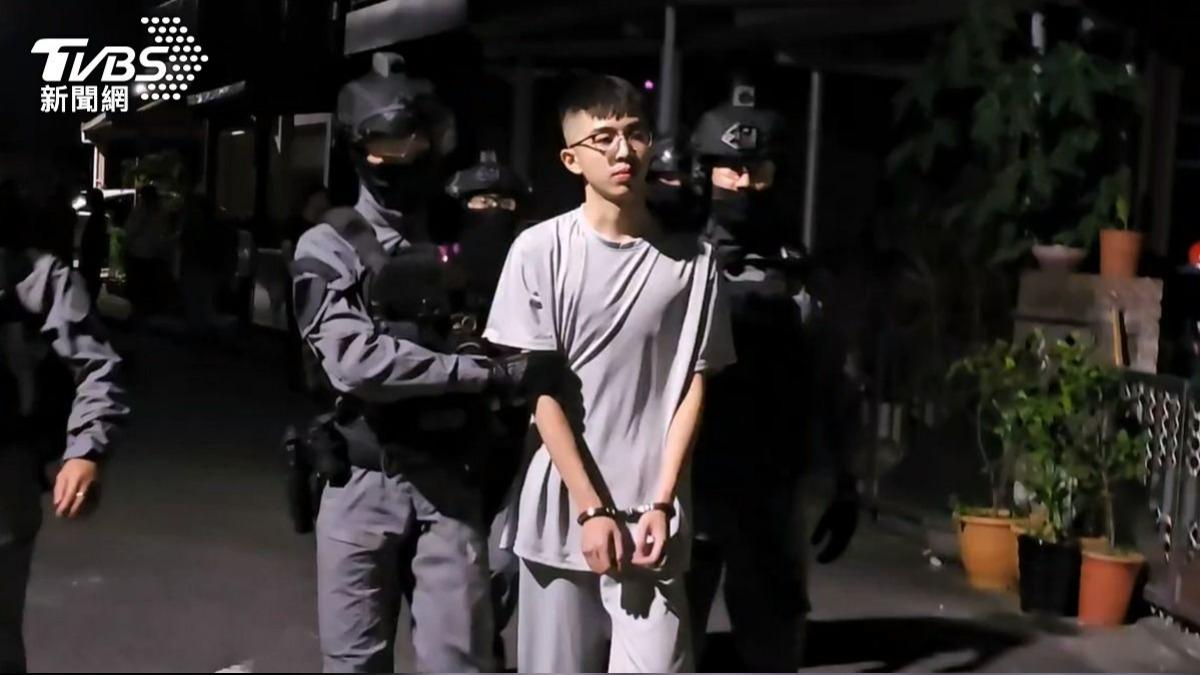 信義割喉案劉嫌在宜蘭落網。（圖／TVBS）