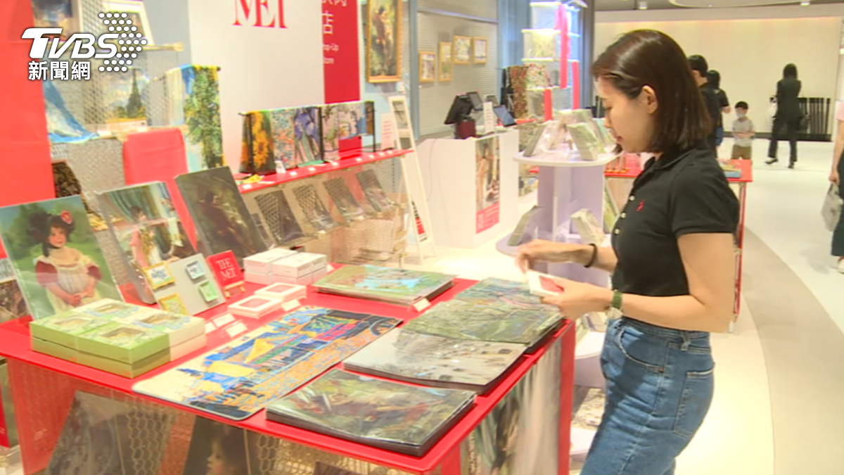 大都會名作展登台 快閃店掀藝文購物潮