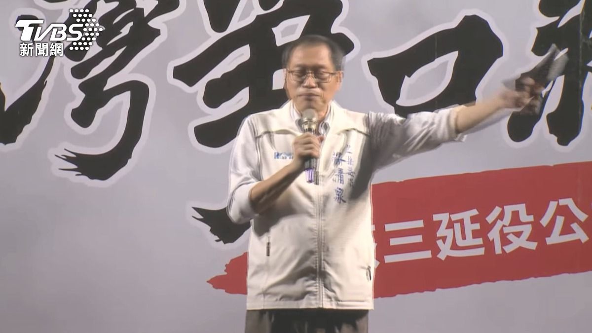 核三延役公投宣講到恆春,國民黨屏東籍立委蘇清泉到場助陣(圖/TVBS)