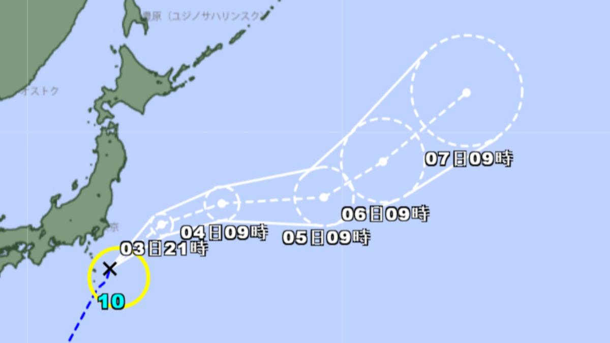 天氣/輕度颱風白鹿生成!朝東北移動 最新路徑曝光