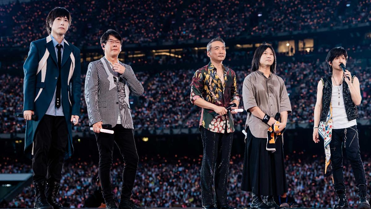 五月天鳥巢來到第五場。（圖／相信音樂提供）