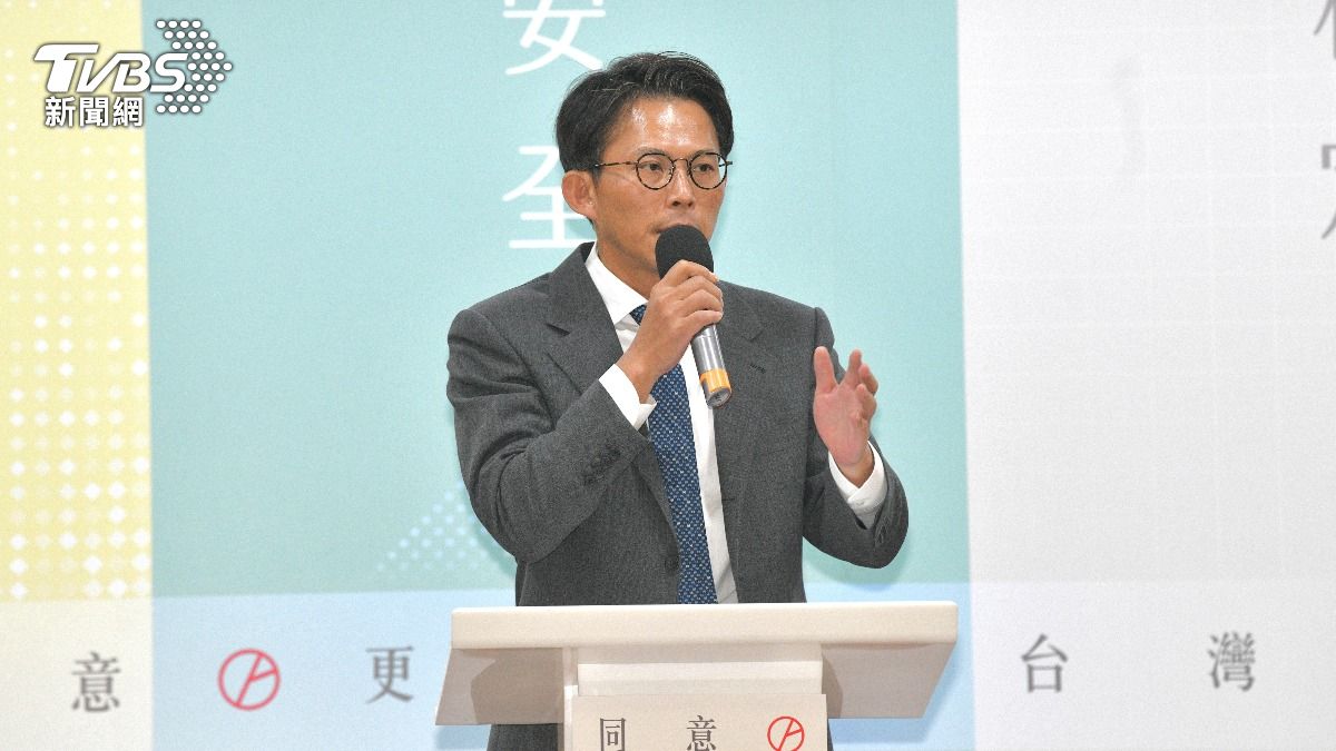 民眾黨主席黃國昌。(圖/胡瑞麒攝)