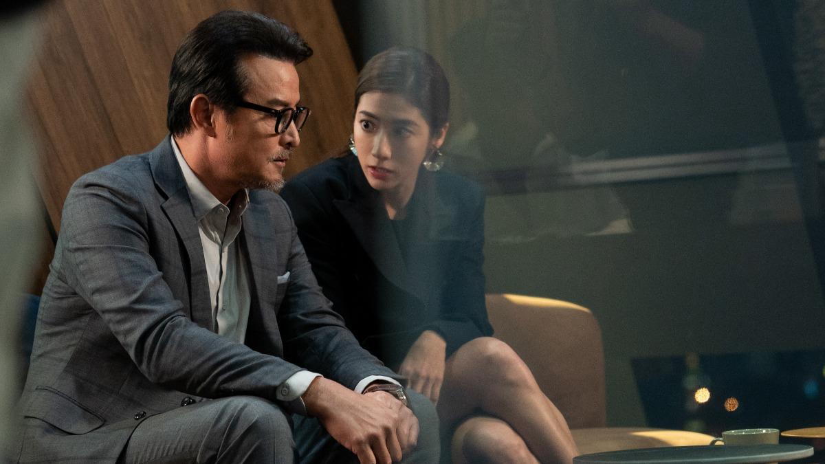 《親密之海》李銘順(左)、瑞瑪席丹一起赴上海。(圖/CATCHPLAY+提供)