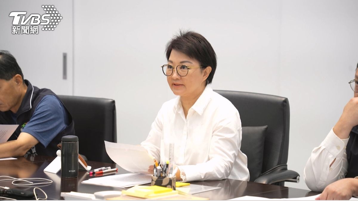 美徵20％關稅，市長盧秀燕籲公開談判內容。(圖／TVBS)