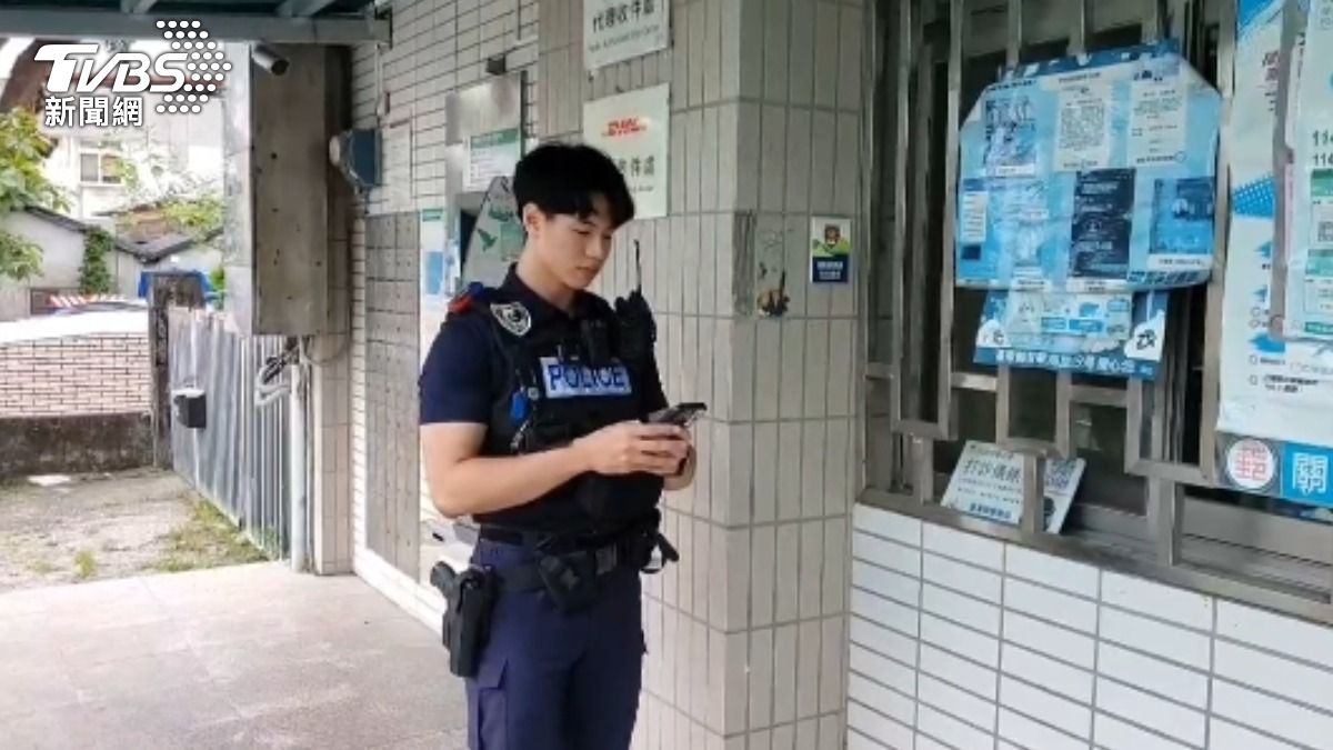 員警薛有博。（圖／TVBS）
