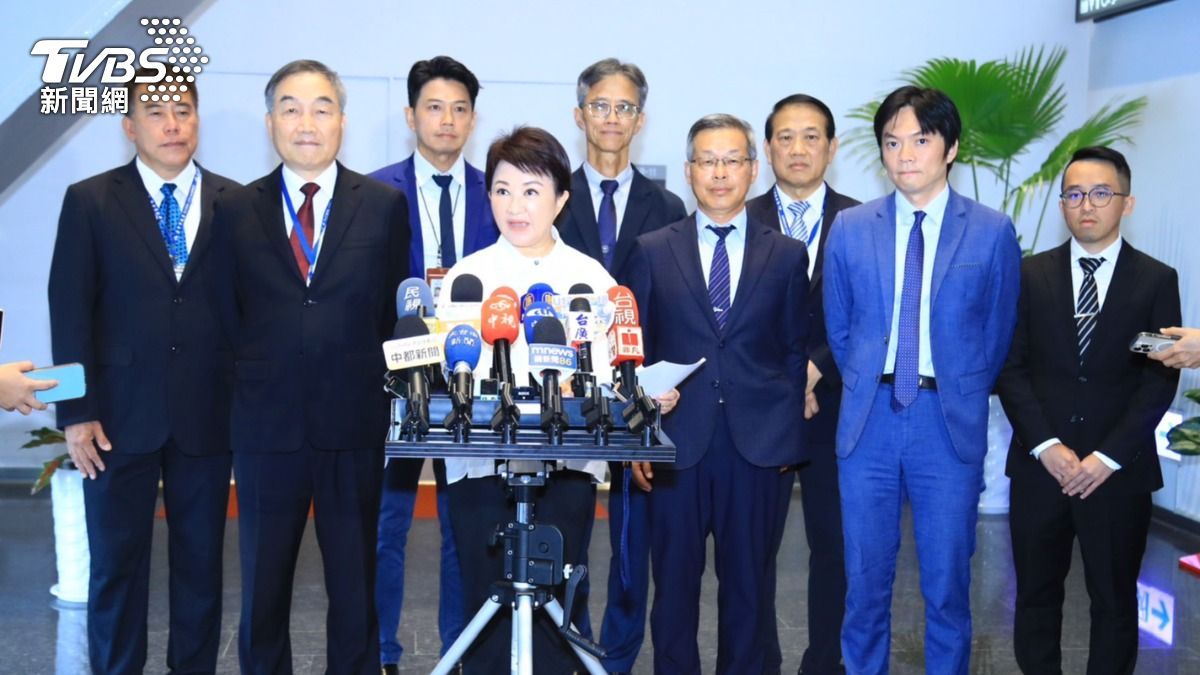 盧秀燕將率團出訪。(圖/TVBS)