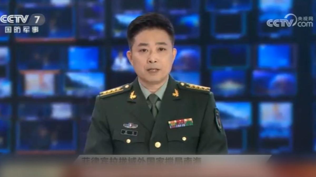 菲律賓與印度宣布將首度在南海聯合軍演,解放軍立刻回擊將進行「例行巡航」。(圖/大陸央視)