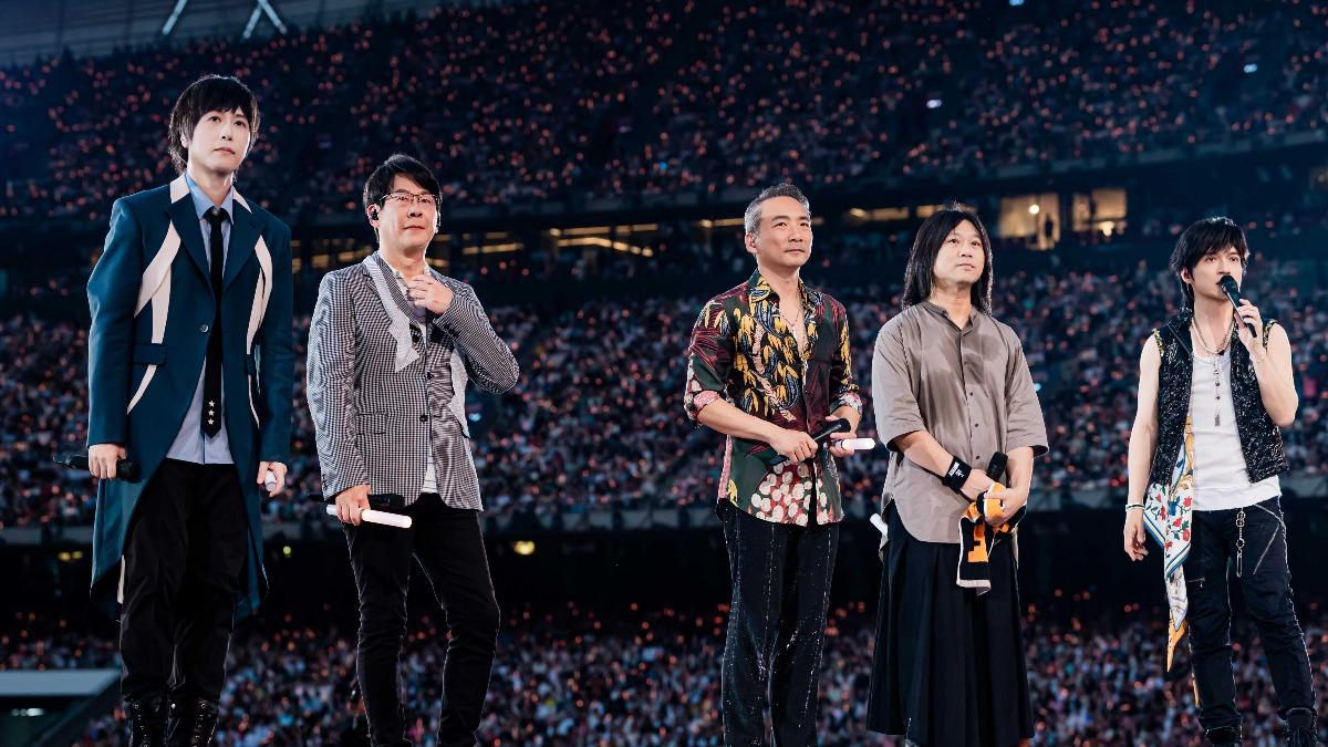 五月天挑戰在鳥巢舉辦13場演唱會。(圖/相信音樂提供)