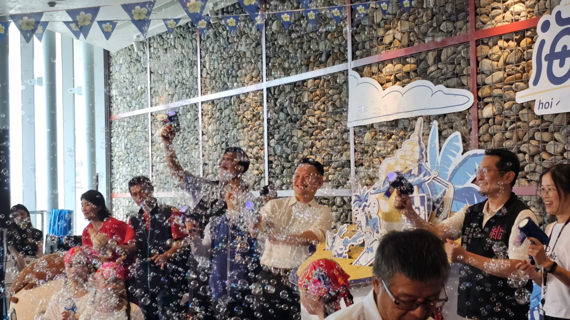 ▲年度重頭戲「海客季X米寶路跑」將於8月23日盛大登場,涼爽消暑的水槍大戰再度席捲新屋沿海。(圖/桃園市政府提供)