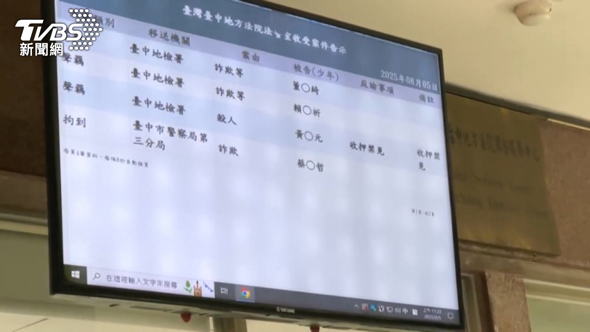 台中超商命案!街舞總經理遭刺殺 嫌犯「持西瓜刀行兇」動機曝光。(圖/TVBS)