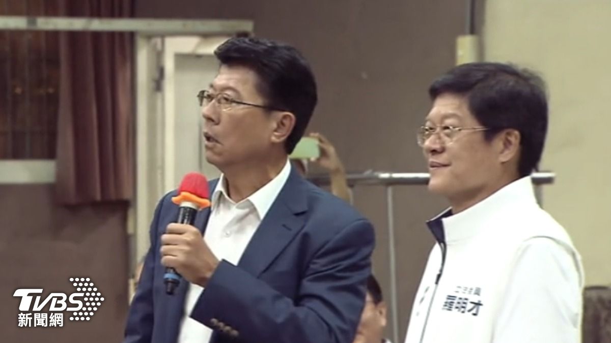 國民黨立委羅明才，5號晚間在新店舉行反罷免座談會。(圖/TVBS)