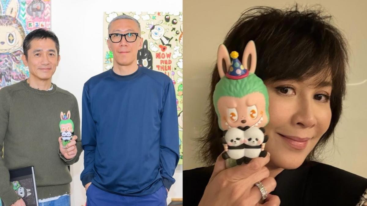 梁朝偉喜獲特別版Labubu 轉贈老婆劉嘉玲興奮自拍連發