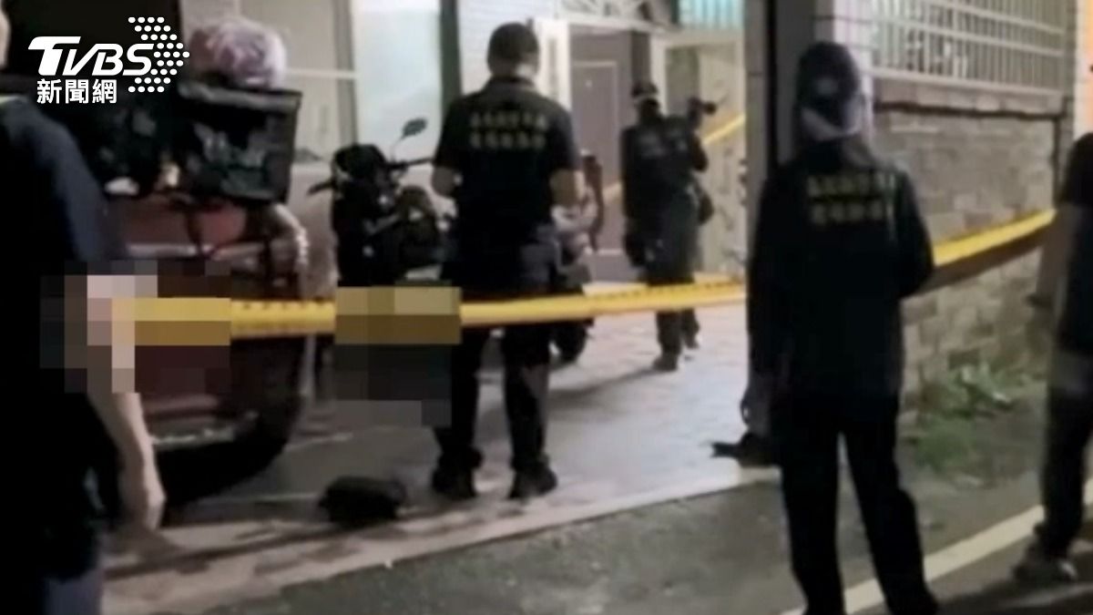 嘉義夫妻爭執，太太持刀殺死丈夫。（圖／TVBS）