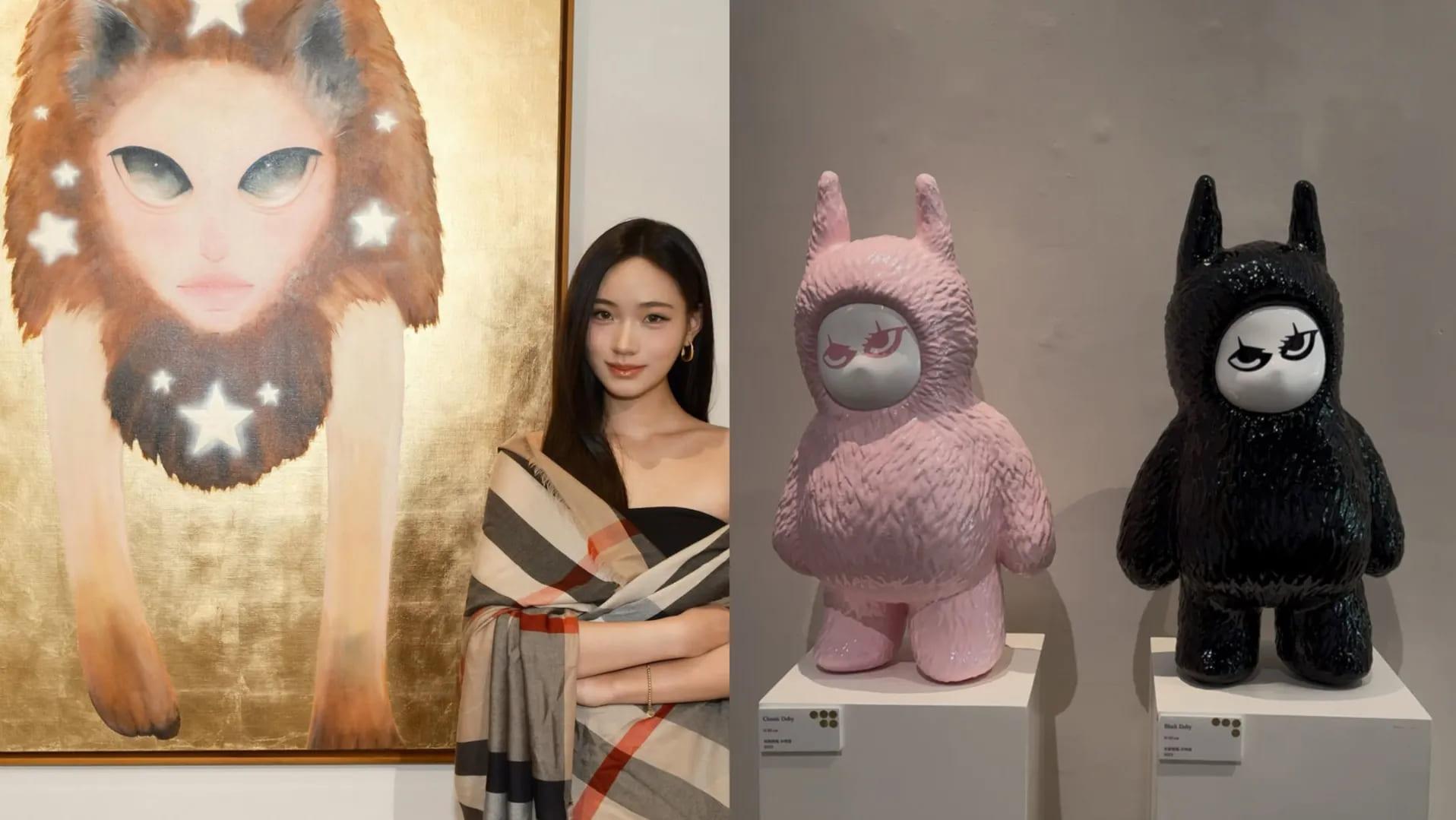Lily 許韶恩擁有清新氣質和獨特的時尚感。（圖／翻攝自IG＠tartch.gallery）