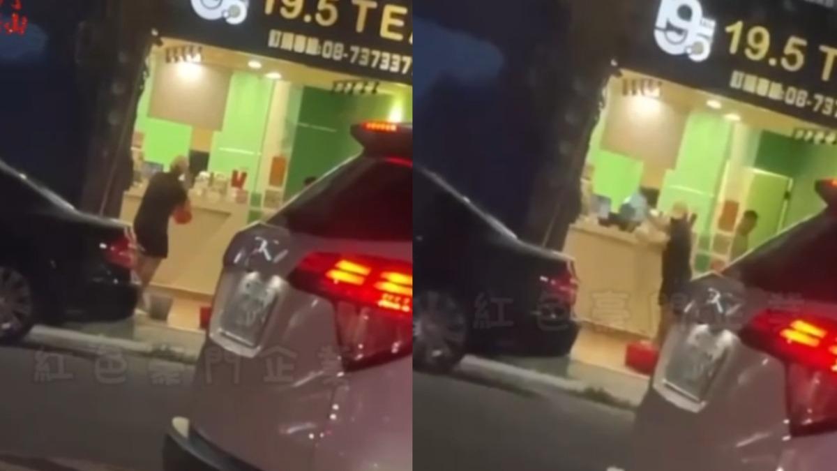 鳳梨又出事!剛被開12槍 黑衣人南北飲料店潑黃色液體
