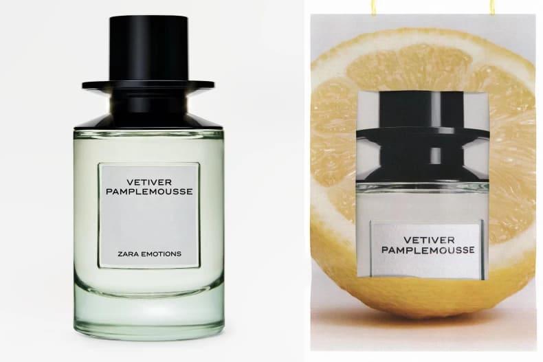 ZARA VETIVER PAMPLEMOUSSE 香根草柚子淡香精,100ml,NT.1,290。(圖/翻攝自ZARA官網)