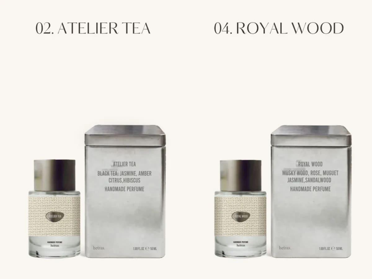 韓國國民香氛品牌hetras,50ml,NT.1,790。(圖/翻攝自hetras官網)