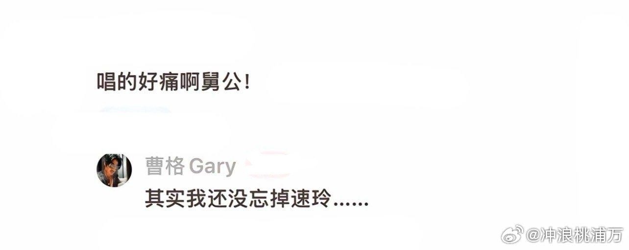 曹格在被網友抓包後火速刪除留言。(圖/翻攝自微博)