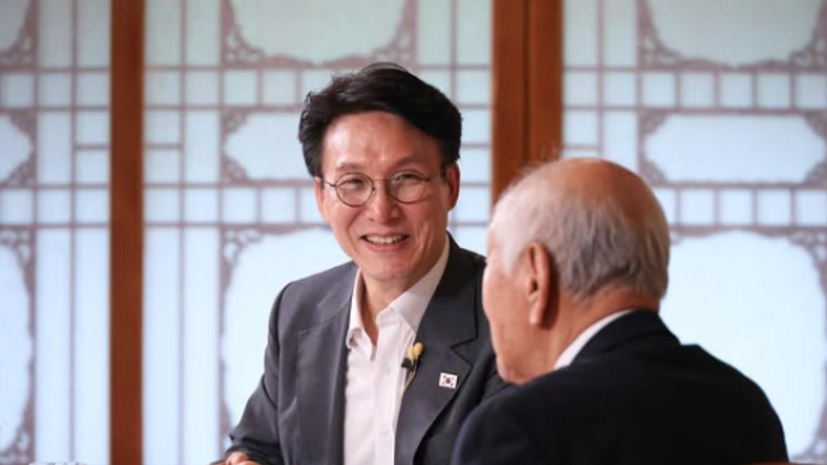 南韓國務總理金民錫。(圖/截自IG@kimminseok2030 )