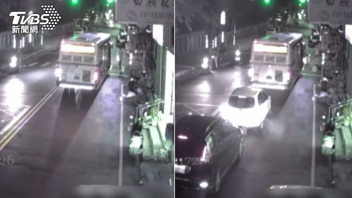 行車糾紛!公車司機與騎士當街開吵 乘客無奈瞎等17分鐘