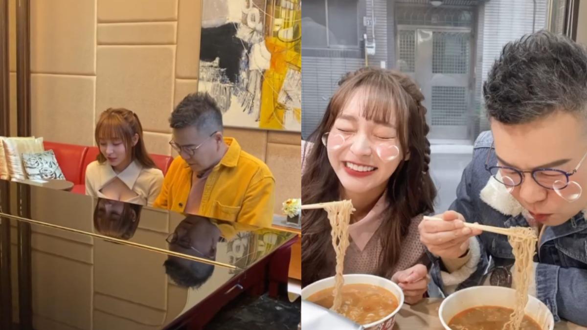 林襄曬出和沈玉琳私下互動影片。(圖/翻攝自林襄Threads)