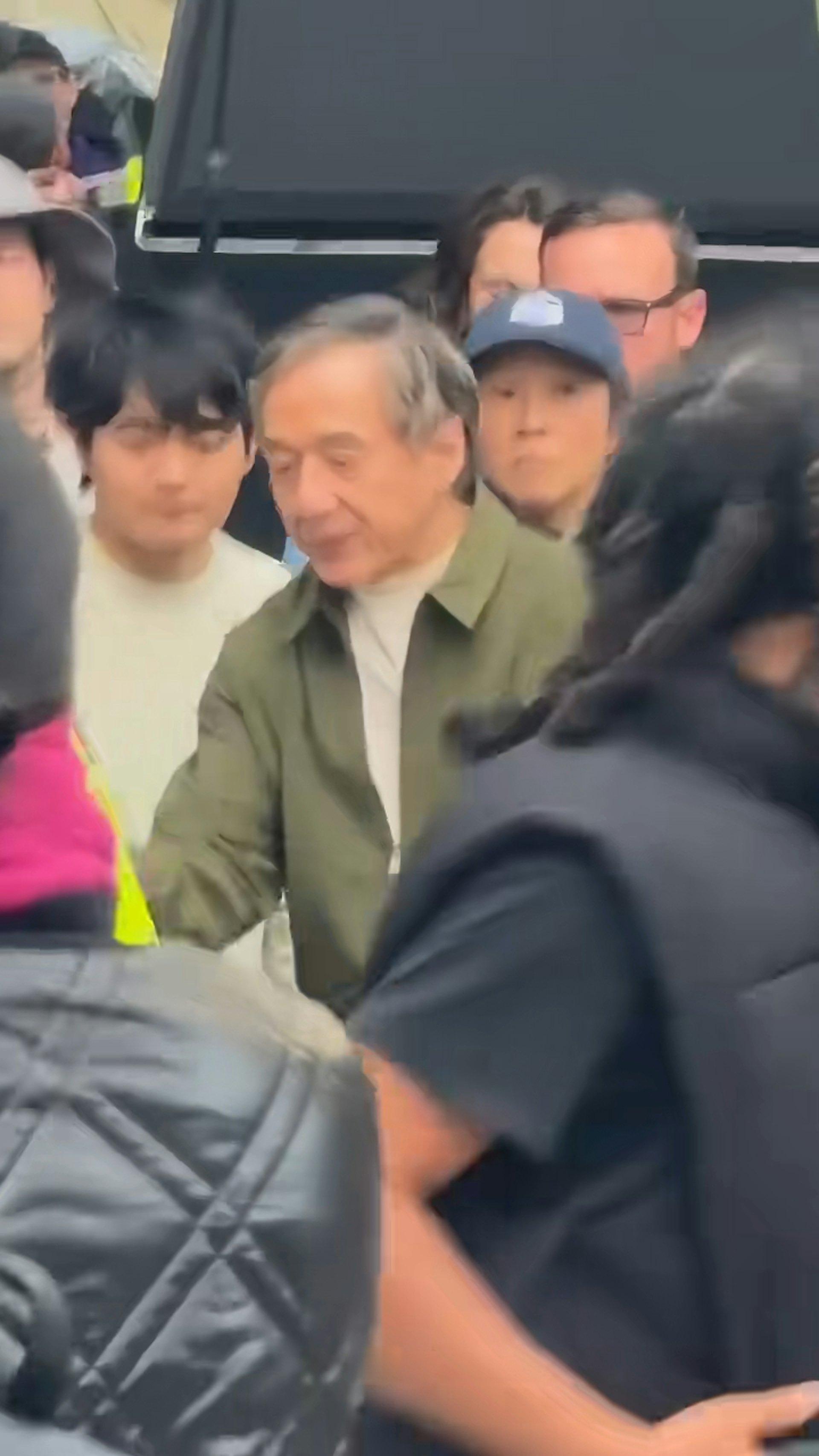 成龍近幾年老了不少。（圖／翻攝自小紅書）