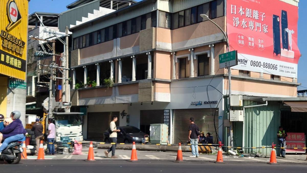 目前該道路暫時封閉。（圖／民眾提供）
