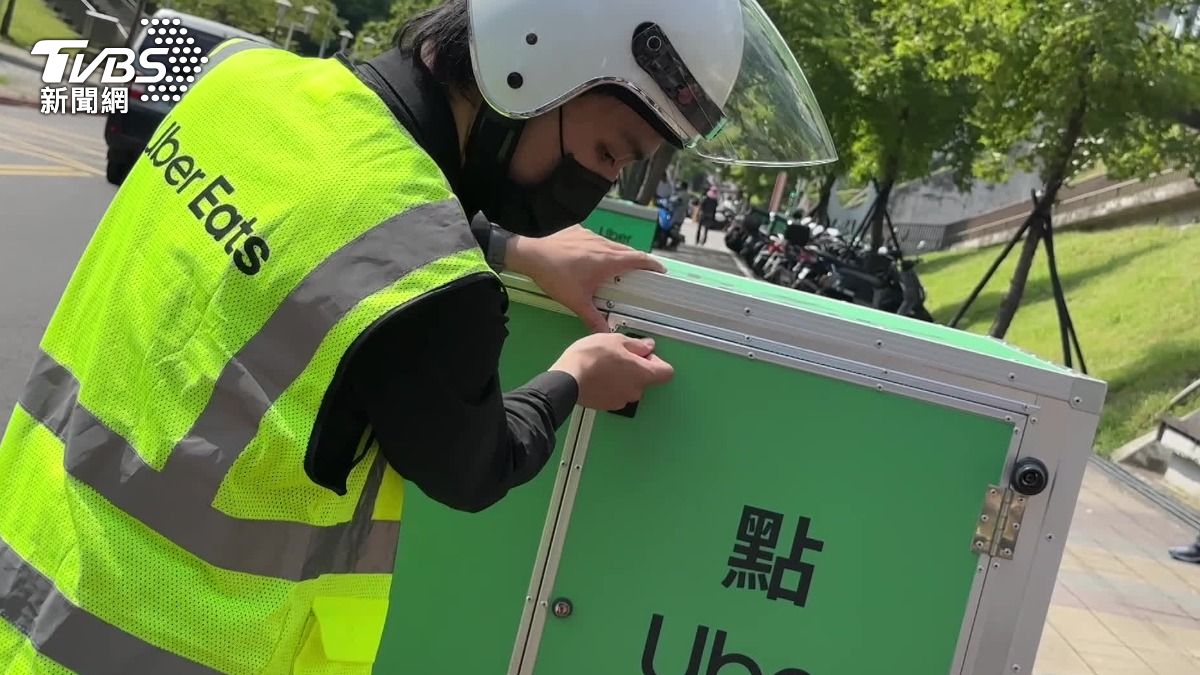 美式賣場外送訂單,僅1成是使用三輪的外送車。(圖/TVBS)