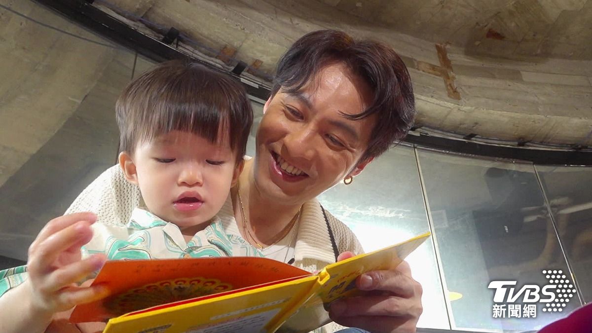 張雁名2歲兒「地瓜球」細膩貼心。(圖/TVBS)