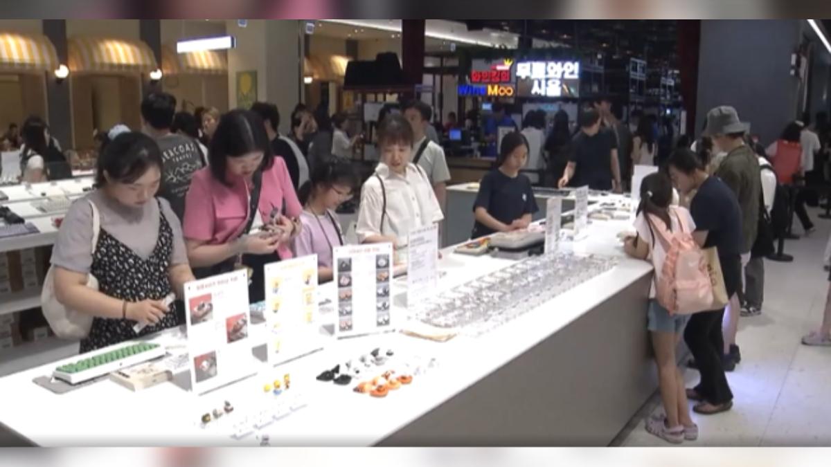 南韓政府宣布,9月29到明年6月30號,對大陸團客實施臨時免簽,希望能刺激低迷的觀光業。(圖/CCTV+)