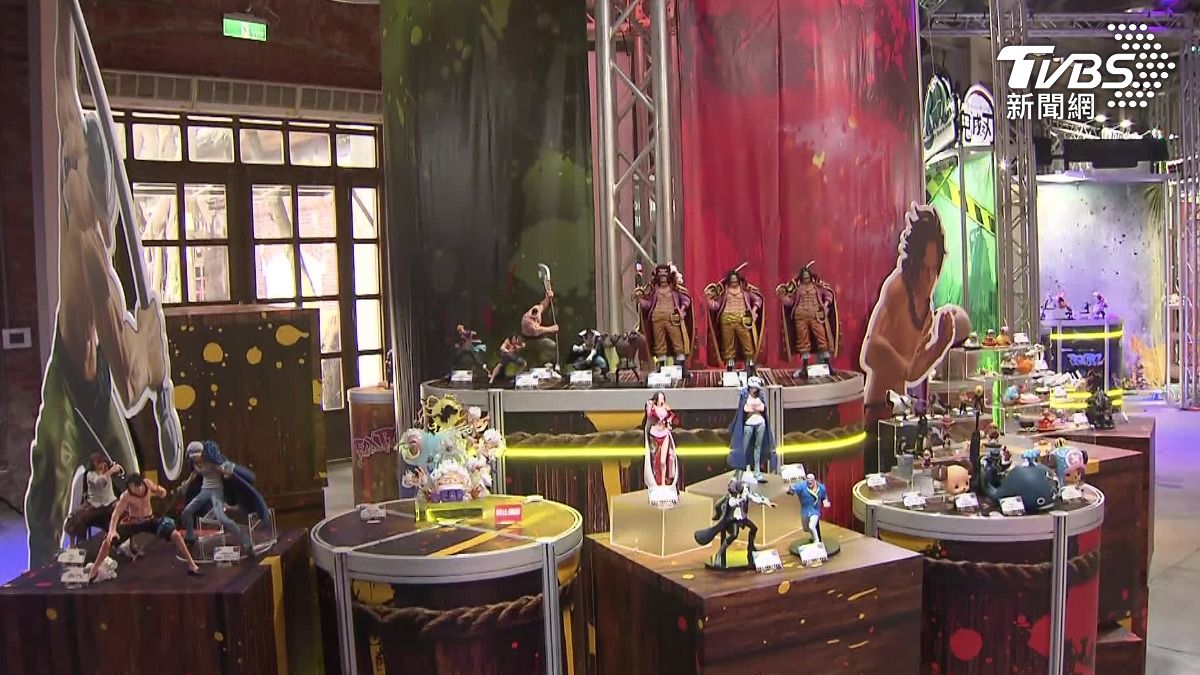 日本玩具大廠來台灣開設展覽。（圖／TVBS）