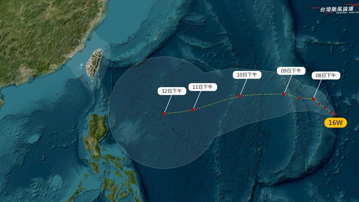 天氣/又有新颱風?最新路徑出爐「恐直逼台灣」 這3天當心