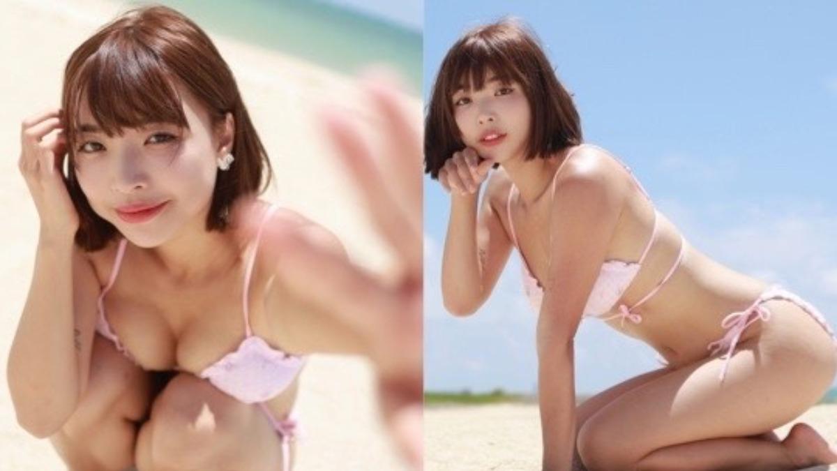 一隻阿圓脫了！「純慾比基尼」洩超兇上圍　萬人震驚：這免費看？