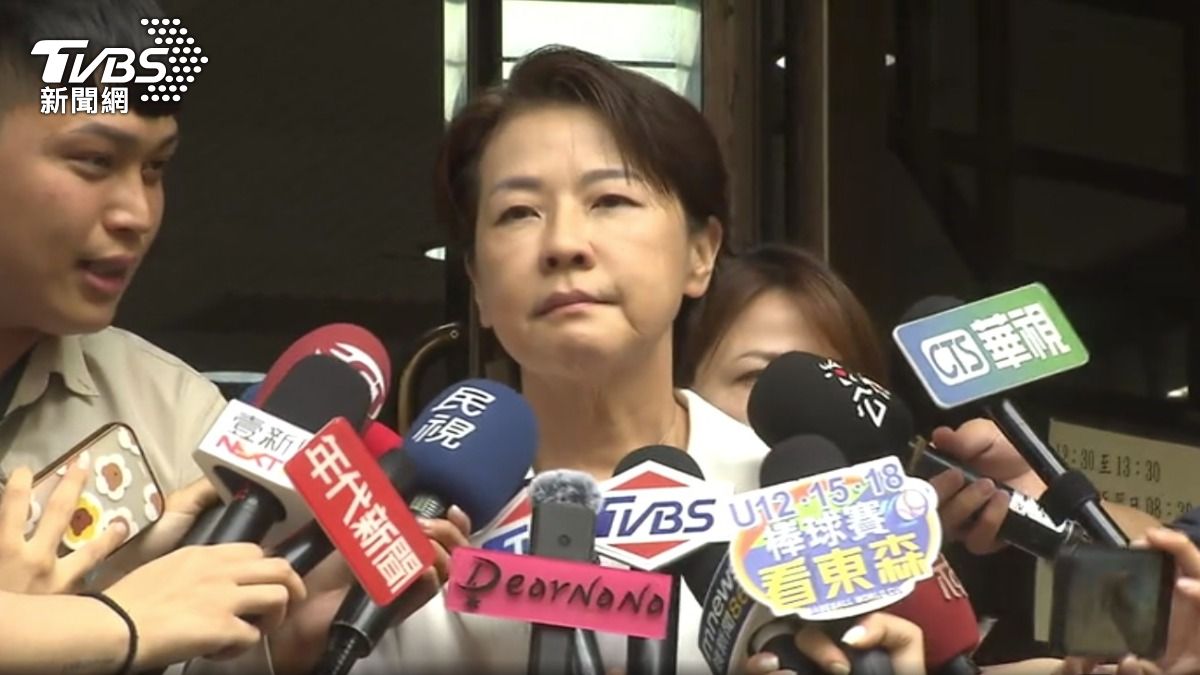 北院7號審理京華城案，前台北副市長黃珊珊出庭作證。（圖／TVBS）