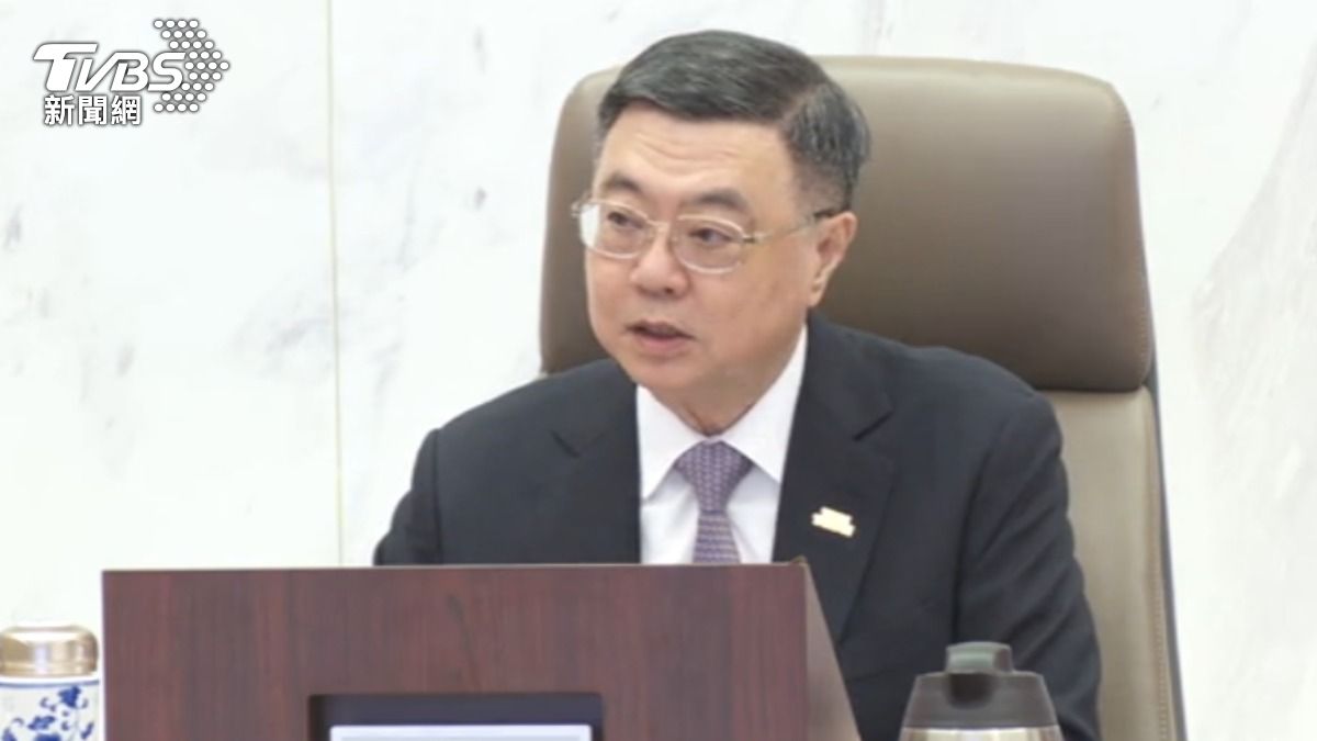 行政院發言人卓榮泰。(圖/TVBS)