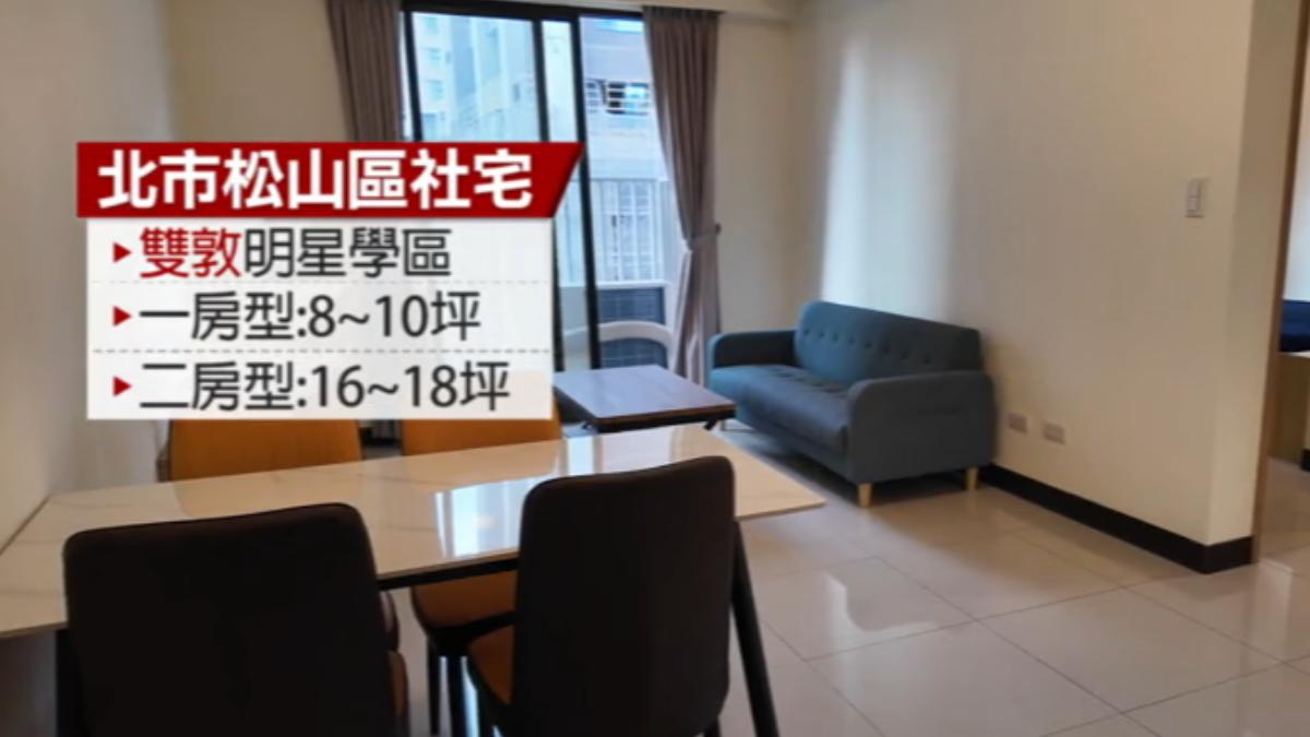 超明星學區,北市新社宅雙敦學區,捷運只要走10分鐘。(圖/TVBS)