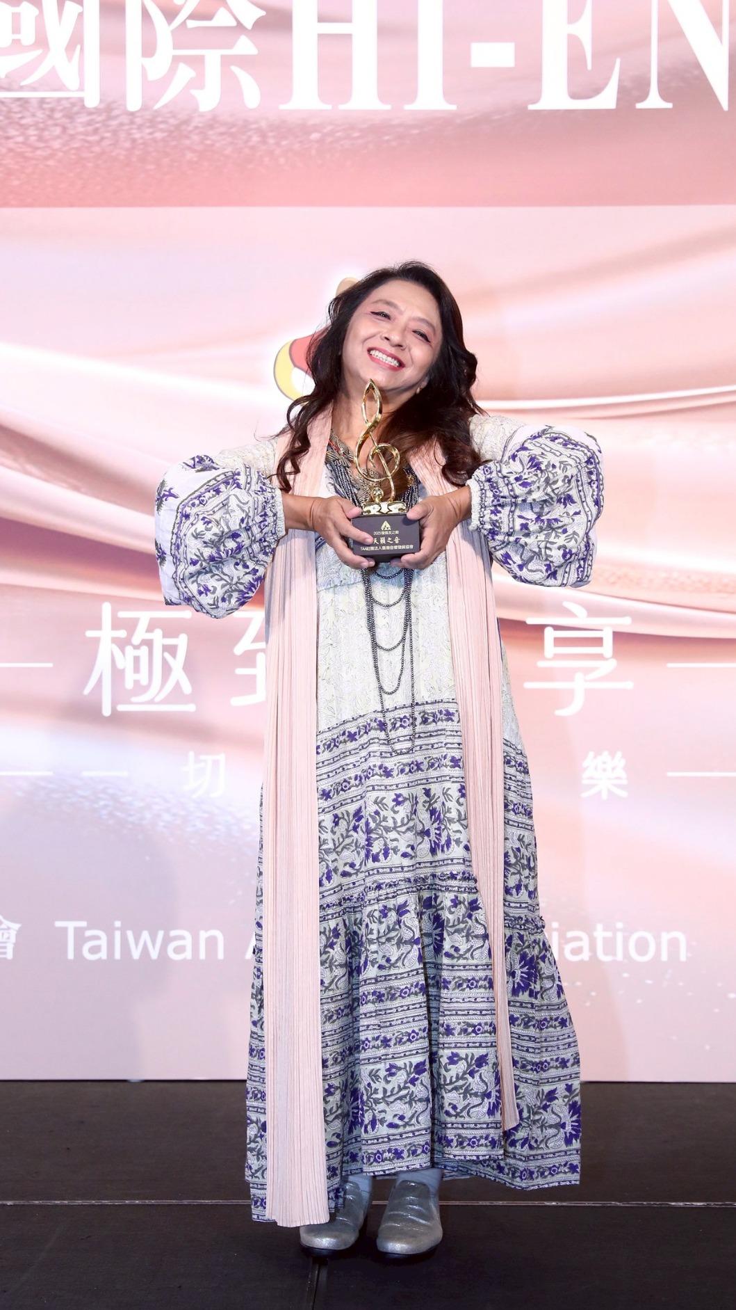 許景淳升格當阿嬤。(圖/TAA臺灣音響發展協會提供)