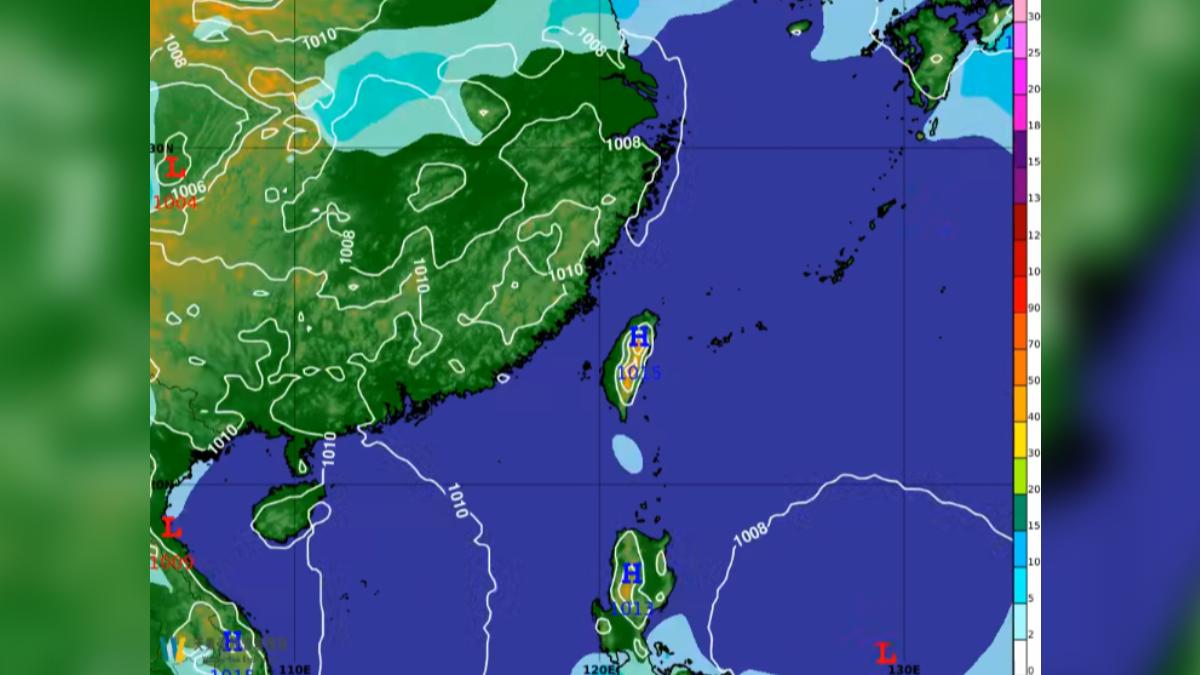 天氣/「楊柳」結構扎實 粉專:估強度增強、有機會長成中颱