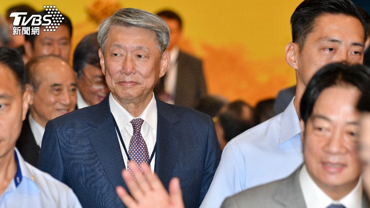 郭智輝與總統賴清德共同出席「第二屆高齡健康產業博覽會開幕典禮」。(圖/胡瑞麒攝)
