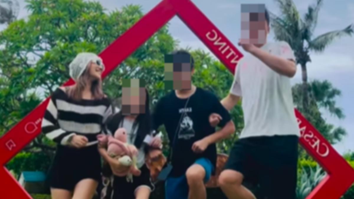 楊皓如一家四口感情緊密和睦。(圖/翻攝自楊皓如IG)